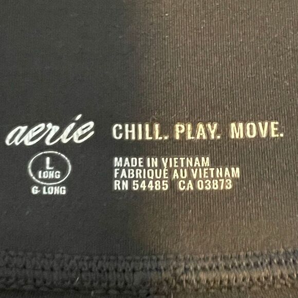 OFFLINE By Aerie Leggings Black The Hugger High Waisted Pocket L Long - Picture 5 of 6